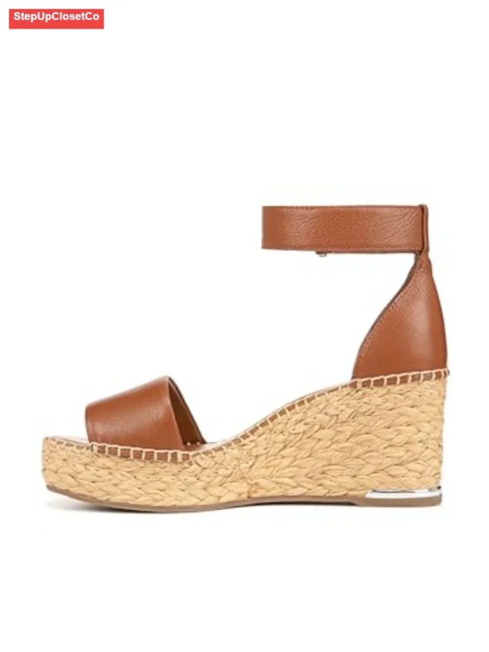 Women's Espadrille Wedge Heel Sandals with Ankle Strap